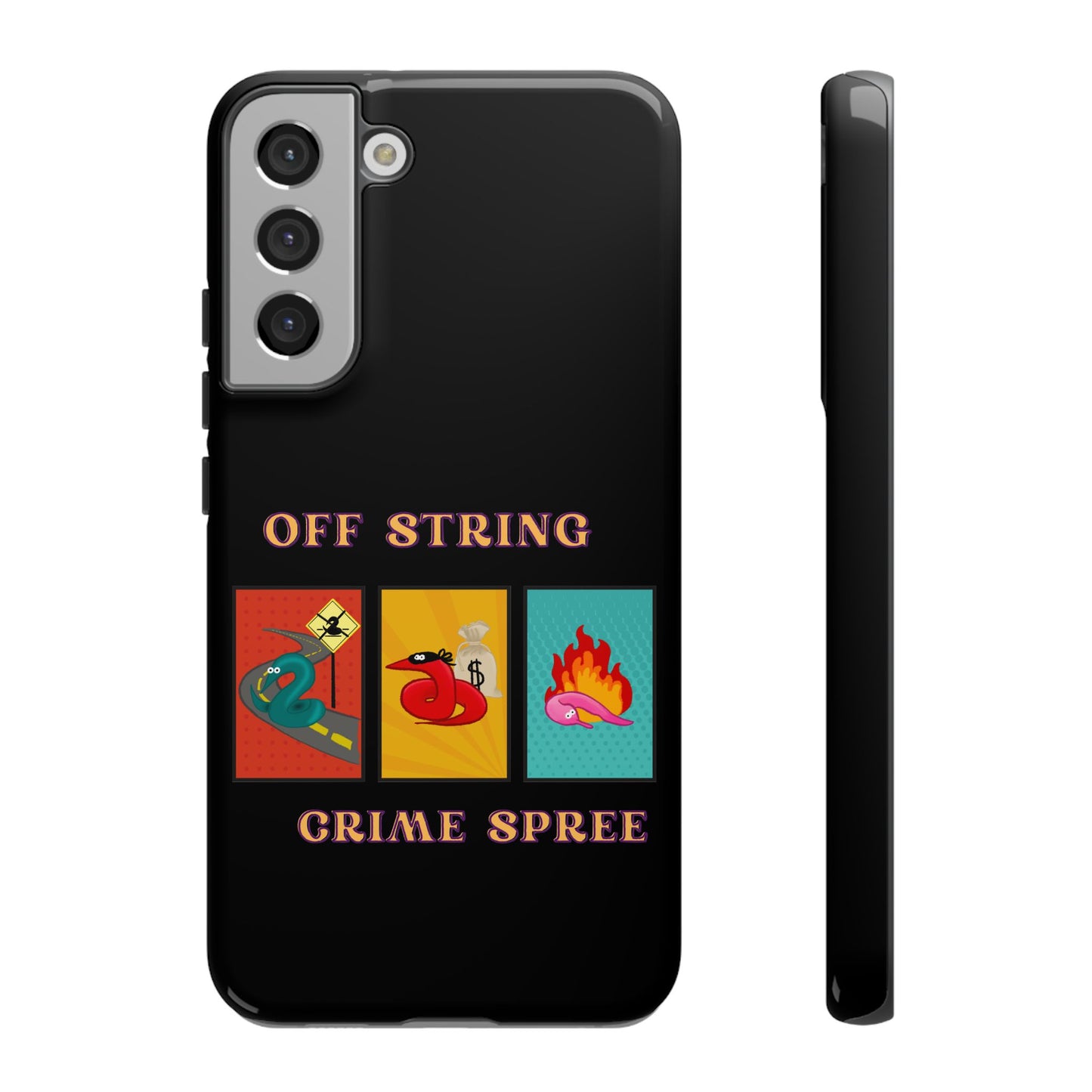 Worm off the String phone case Tough Cases