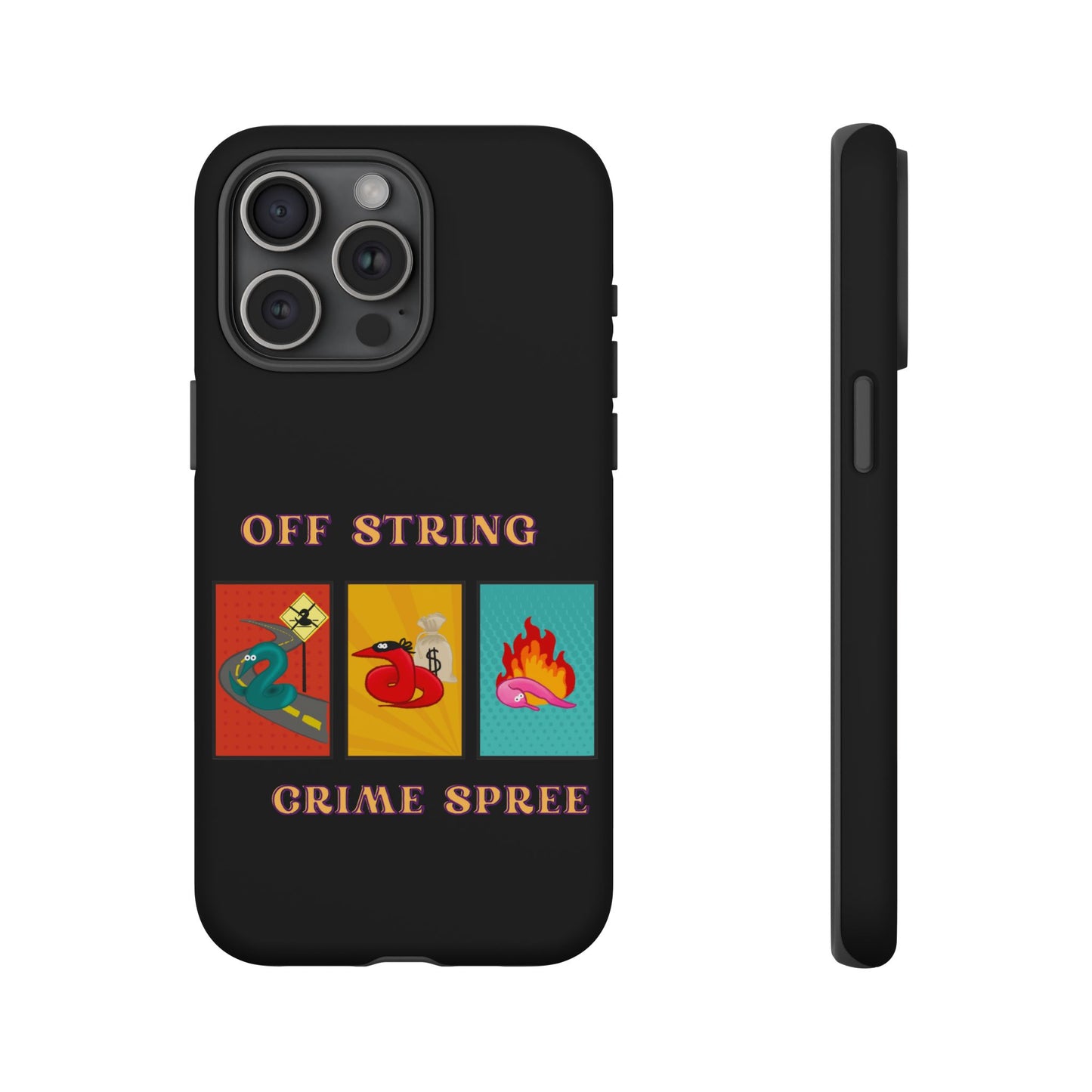 Worm off the String phone case Tough Cases